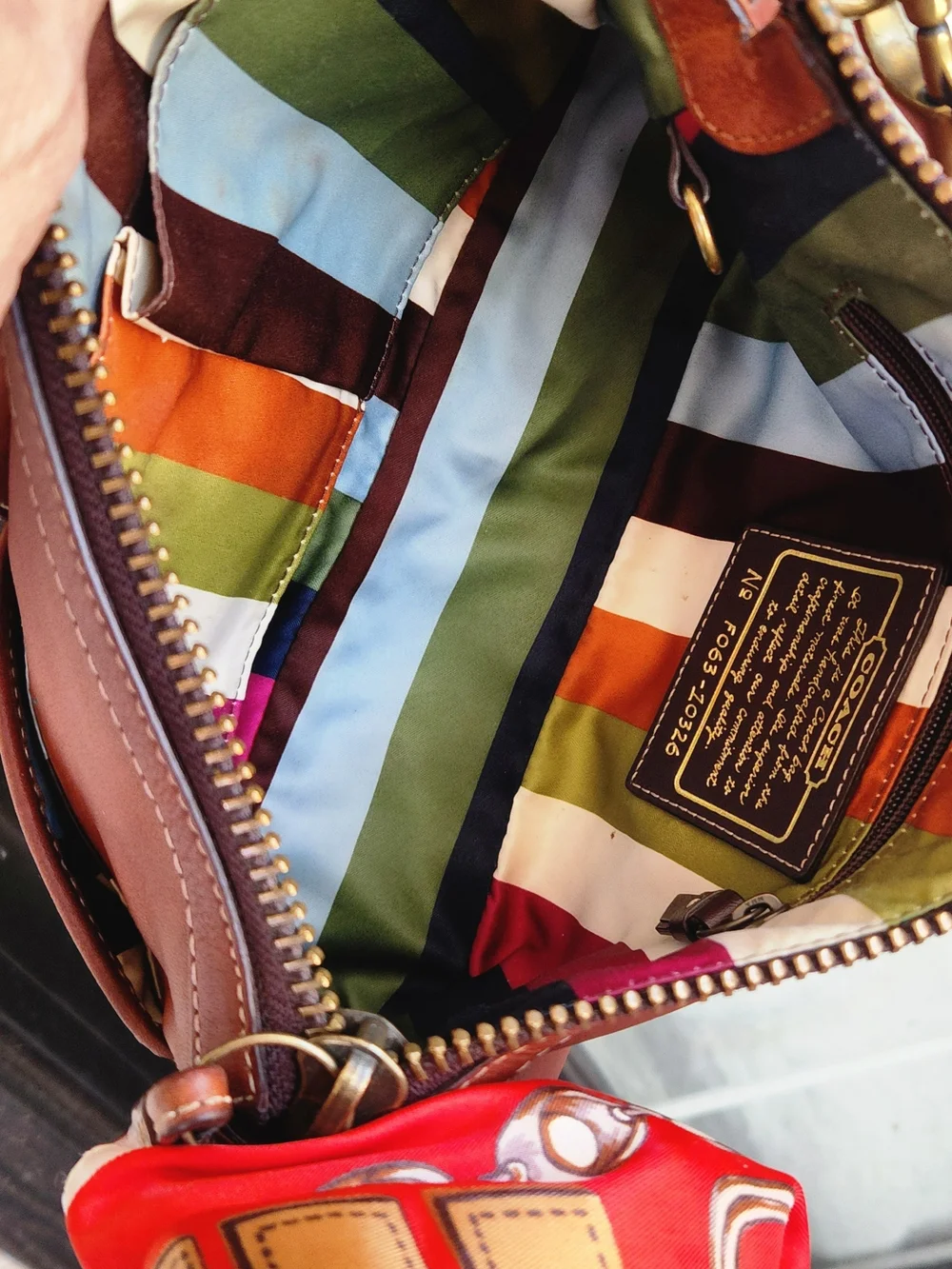 Coach 10326 Vintage Cognac 65th Anniversary Legacy Leigh Leather Satchel - Picture 7 of 8